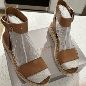 NEW- FRANCO SARTO MARONA ESPADRILLE SANDAL